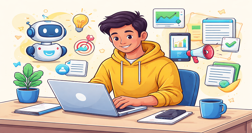 10 Best Free AI Writing Tools For Beginners In India (2026 Guide)